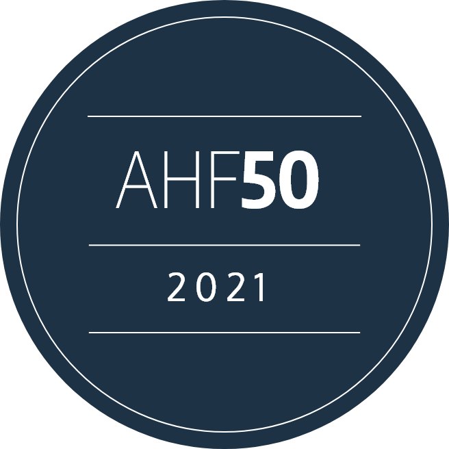 Our Communities Stamp AHF50 2021 - Belveron Partners